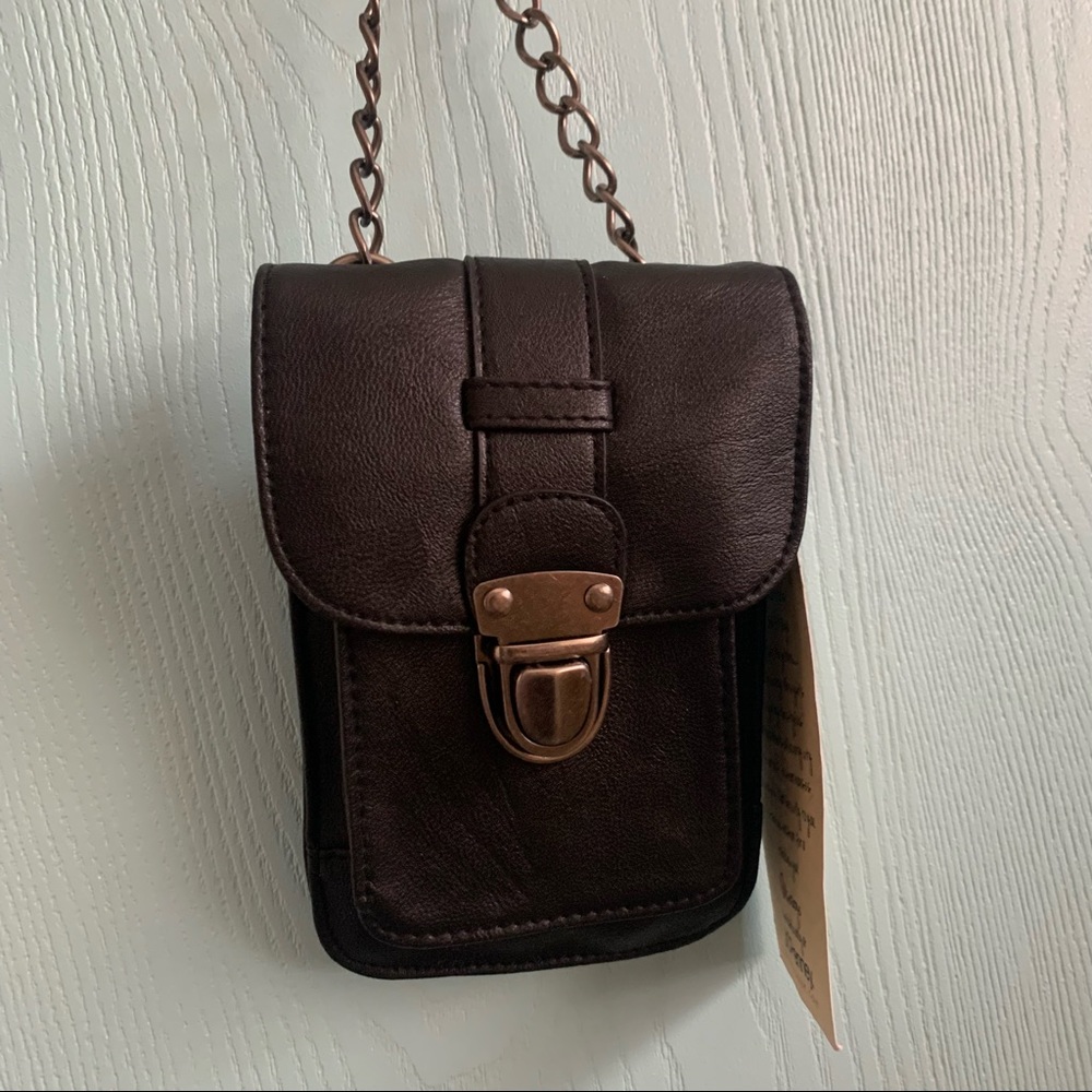 5 for 20 NWT Olsenboye mini faux leather chain bag - Picture 2 of 8